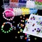 Pony Beads Jewelry Making Kit, 9mm Pony Beads Rainbow Opaque Beads Small Loose Spacer Beads for Friendship Bracelet Jewelry Necklace Making Crafts for Independence Day Gift (24colors)